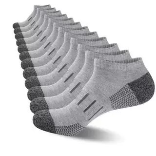 Ankle Sock Low Cut - Męskie amortyzowane skarpety sportowe do kostki,
