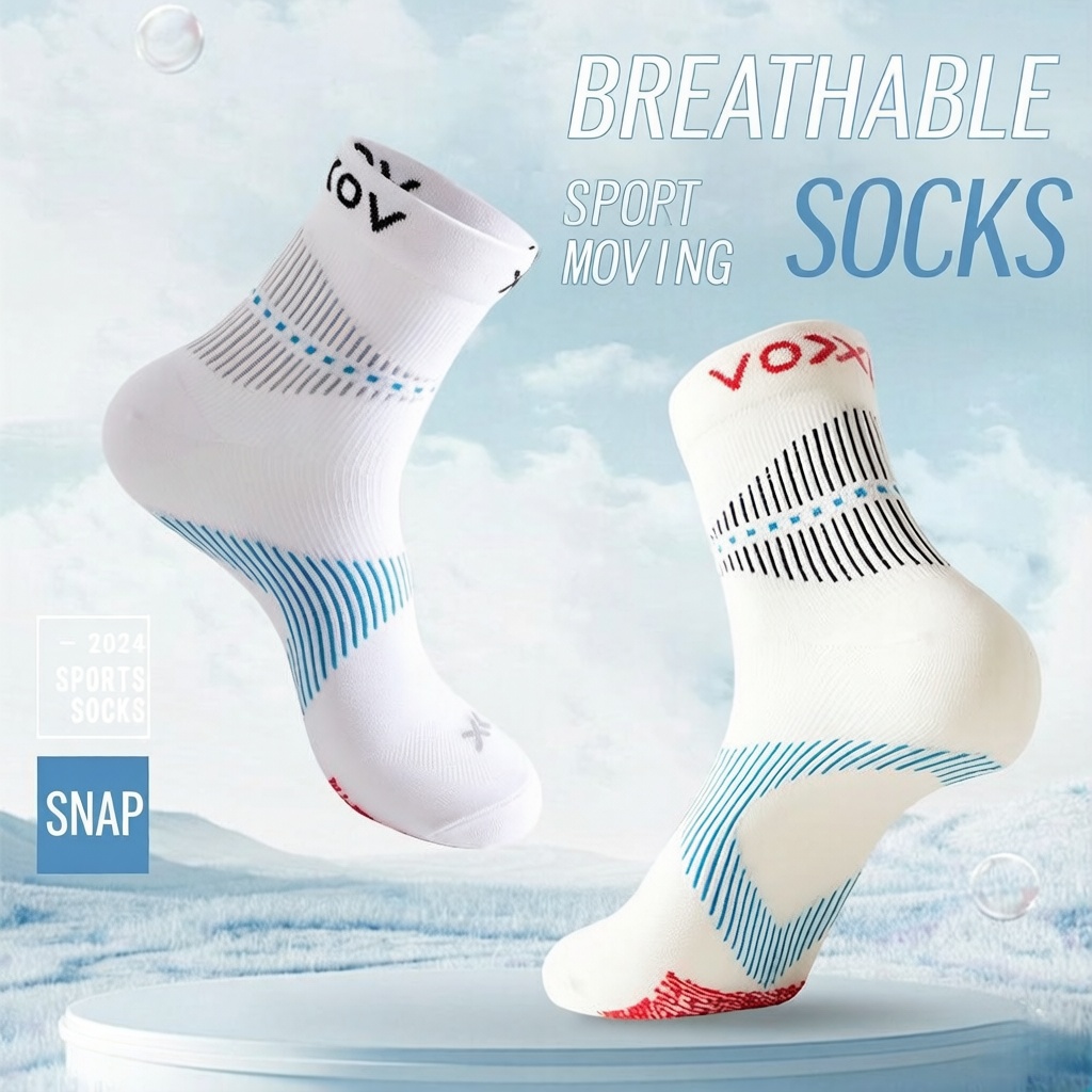 WRELS 1/2/3 Pary Skarpet do Bi – Athletic Sock Cushion recenzja i cena