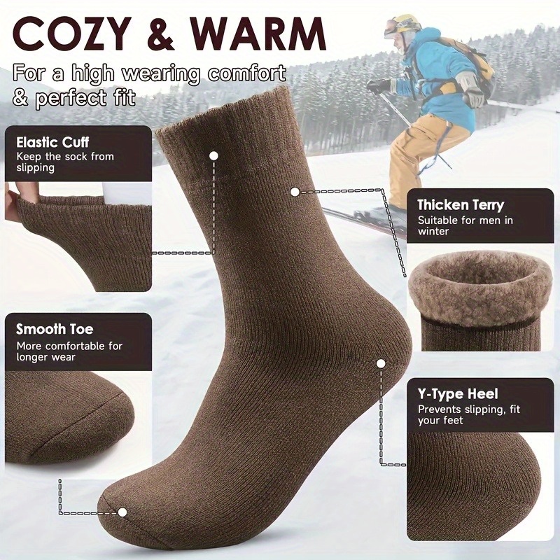 1 para grubej, zimowej, męskie – Thermal Sock Winter recenzja i cena
